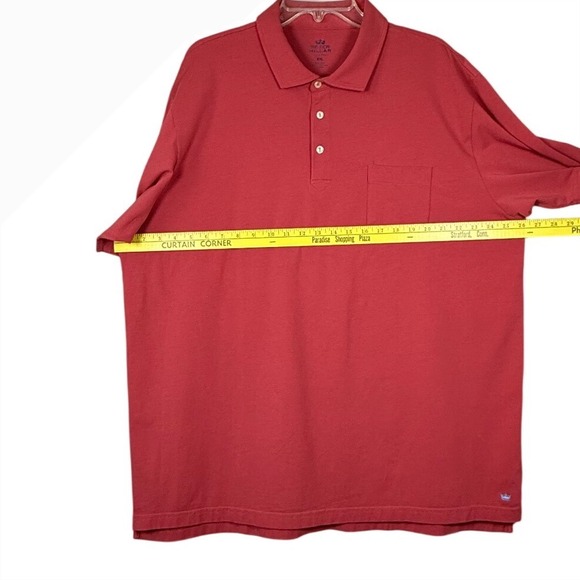 PETER MILLAR PETER MILLAR
Seaside Wash Cape Red Polo, Size XXL - Picture 5 of 10